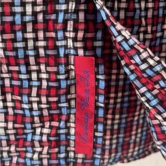 Robert Graham Men’s Small Shirt Button Down Geometric Paisley Print - Picture 5 of 7